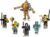 Roblox Action Collection – Dungeon Quest: Fusion Goliath Throwdown Feature Playset [Includes Exclusive Virtual Item]